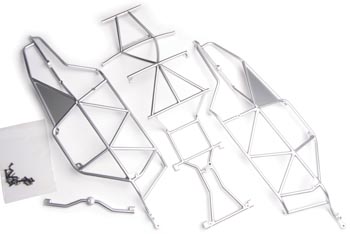Bild p� C0300-20118 - 1:10 Chrome Plated Spoke Roll Cage 