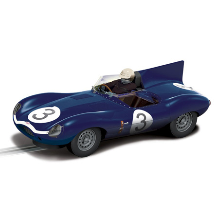 Bild p� Scalextric Jaguar D-Type 1:32 C3205, Kommer Q1, Classic Cars