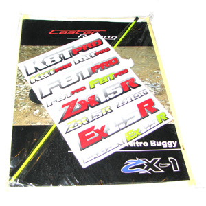 Thumbnail 734 f�r Metanol bil - 1:8 - Caster Zx1.5R Nitro Buggy - 2,4Ghz - RTR