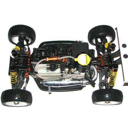 Thumbnail 734 f�r Metanol bil - 1:8 - Caster Zx1.5R Nitro Buggy - 2,4Ghz - RTR