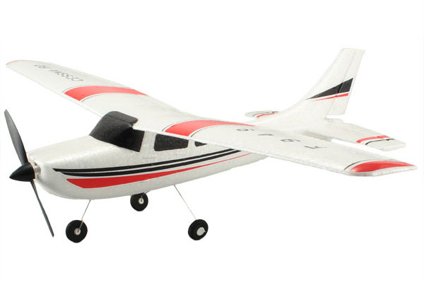 RC Radiostyrt RC Flygplan - Cessna 182 -  2,4Ghz - 3ch -  WL - RTF