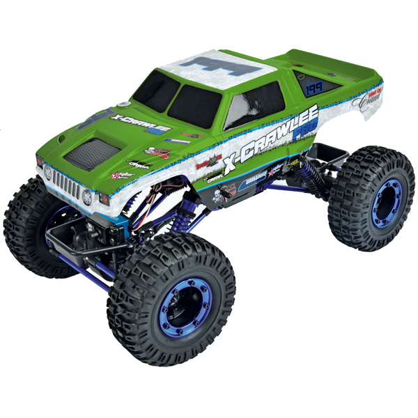 Bild p� RC Crawler - Crawlee 4WD - 2,4Ghz - Green - RTR