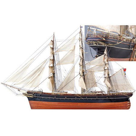 Byggsats båt trä - Cutty Sark Tea clipper - 1:84 - ArtS