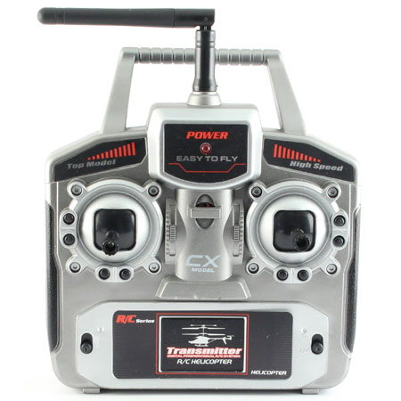 Thumbnail 734 f�r Rc helikopter - CX-Model 016V Gyro Edition Kamera 2,4Ghz 3,5ch - RTF