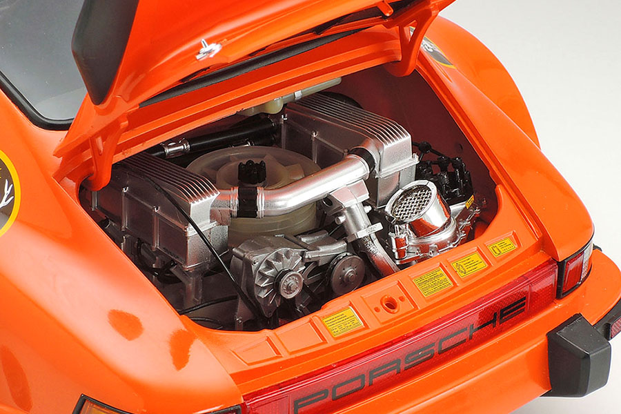 Thumbnail 654 fr Byggmodell bil - Porsche 934 Jägermeister (w/PE Parts) - 1:12 - Tamiya