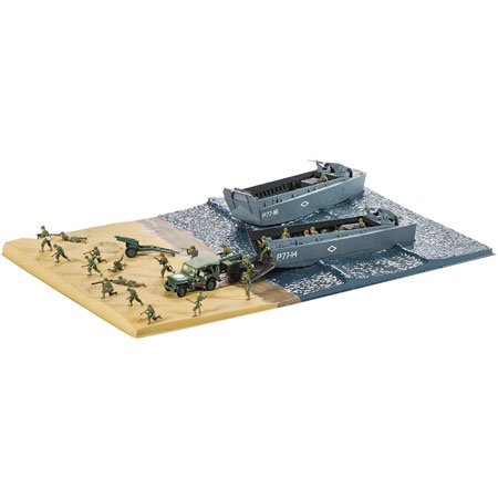 Byggmodell - D-Day Sea Assault Gift Set - 1:72