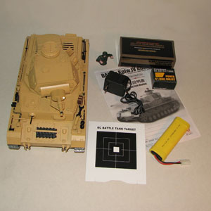 Thumbnail 711 f�r Rc stridsvagn - 1:16 - DAK Pz.Kpfw.IV Ausf.F-1 - MET. Upg. - RTR
