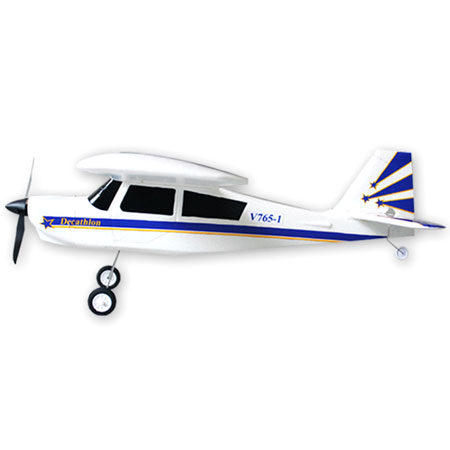 Flygplan - Decathlon 2,4Ghz BL + Sim - Borstlöst - 4ch - EPO -  RTF