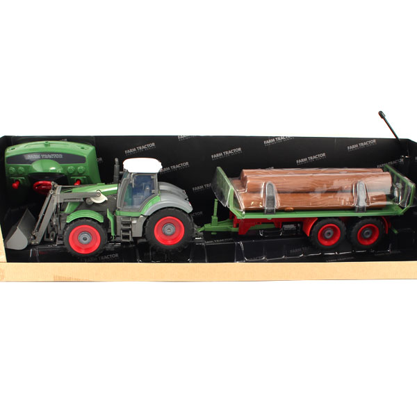 Bild p� Demo - Radiostyrd Traktor - 1:28 Traktor o stocksl&auml;p - RTR
