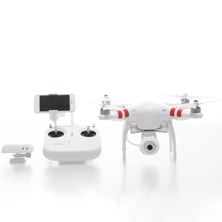 Thumbnail 734 f�r Radiostyrd Quadrocopter - DJI Phantom 2 Vision - RTF