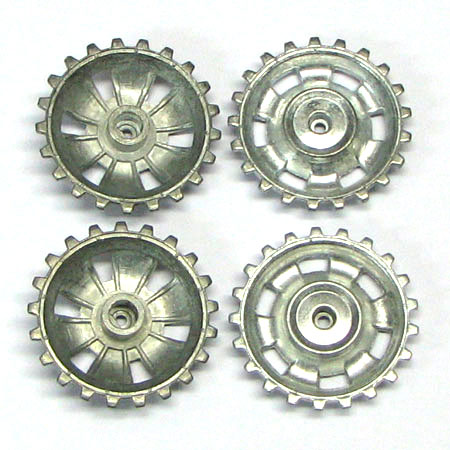 Drivhjul fram, Metall - 2st - Pz.Kpfqw.III och Tauch p. t. III