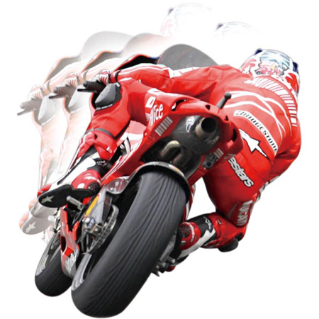 Radiostyrd motorcykel - 1:12 - Ducati Desmosedici - RTR