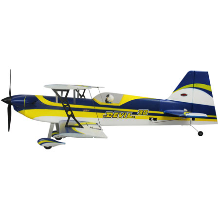 Flygplan - Devil 3D 2,4Ghz BL - 4ch - Borstlöst paket - RTF