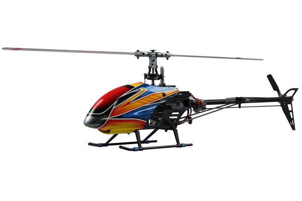 Thumbnail 734 f�r Radiostyrd helikopter - E-Razor 450 FLB Pro - Met. - 2,4Ghz - 6CH - RTF