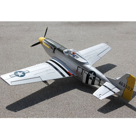 Flygplan - P51 Mustang 1200 BL - 5ch - Dy - 2,4Ghz - SRTF