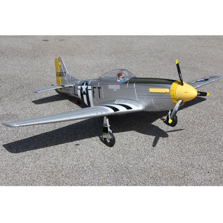 Flygplan - P51 Mustang 1200 BL - 5ch - Dy - 2,4Ghz - SRTF