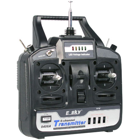 Bild p� S&auml;ndare - 4 Kanals FM S&auml;ndare - 35Mhz - E-sky