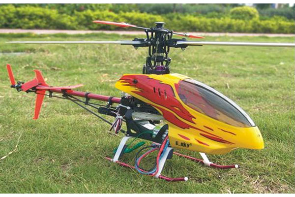 Radiostyrd helikopter - Honeybee King III - 6CH - RTF