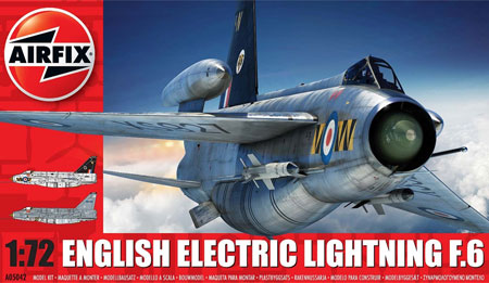 Byggmodell - English Electric Lightning F6 - 1:72