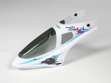 Bild p� E-sky HoneyBee King II- Canopy Vit