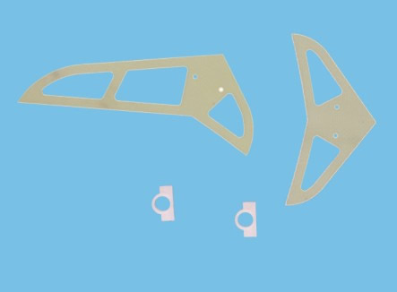 Bild p� E-sky Honeybee King Vertical fin set