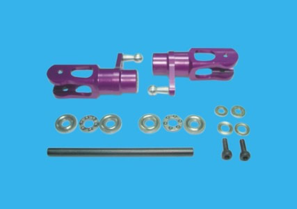 Bild p� E-sky metal main blade Collet set aluminium