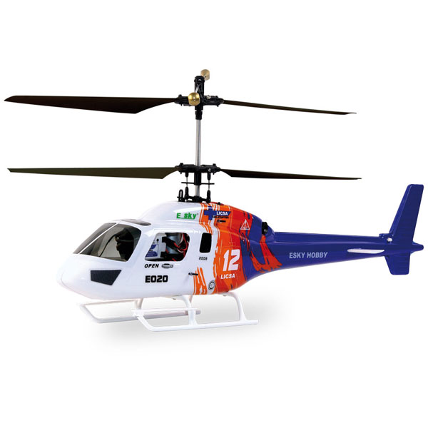 Radiostyrd helikopter - E-sky Big Lama - 4CH - RTF
