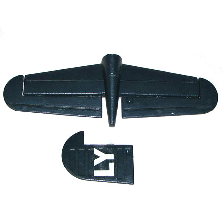 RC Radiostyrt Reservdelar - Bakvinge - Sidoroder - F4U Corsair