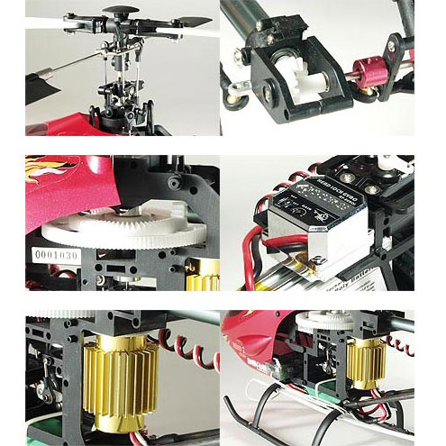 Thumbnail 734 f�r Radiostyrd helikopter - Arttech Falcon 3D - RTF