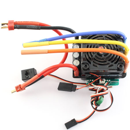 Bild p� Fartreglage - 1:8 - 80A Borstl&ouml;st fartreglage - 2-4Celler - HobbyWing