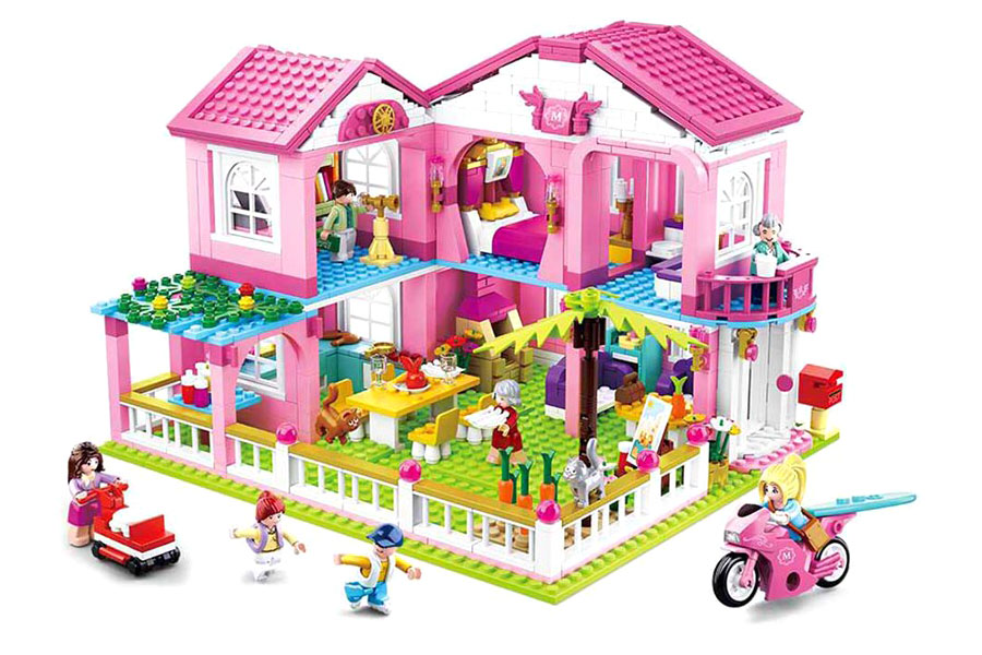 Girls Dream Lyxig Villa - B0721 - Sluban