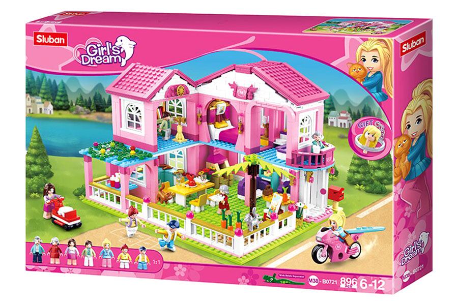 Girls Dream Lyxig Villa - B0721 - Sluban