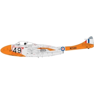 Flygmodell - De Havilland Vampire T.11 - Airfix - 1:72