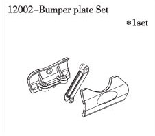Bild på FS-Racing Bumper Plate Set 1:10 nitro