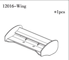 RC Radiostyrt FS-Racing Wing 1:10 nitro