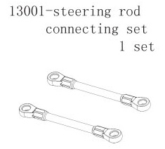 RC Radiostyrt FS Racing Steering Rod Connect Set 1:10 nitro