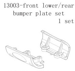 RC Radiostyrt FS Racing Front Lower