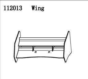 RC Radiostyrt FS Racing 1:5 Buggy Wing Braket