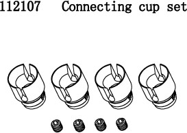 Bild på FS Racing 1:5 Buggy Connecting set