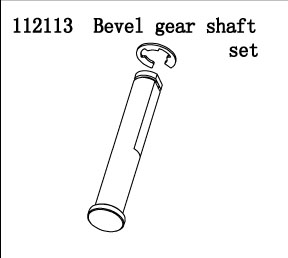 RC Radiostyrt FS Racing 1:5 Buggy Bevel gear shaft set