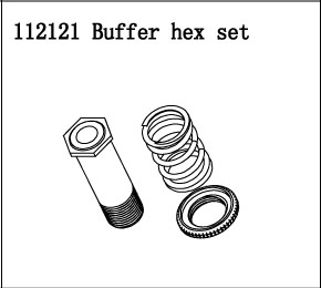 RC Radiostyrt FS Racing 1:5 Buggy Buffer hex set