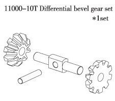 FS - 10T Differential Bevel Gear Set