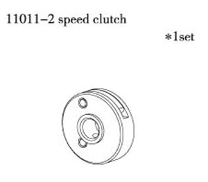 RC Radiostyrt FS-Racing - 2 Speed Clutch