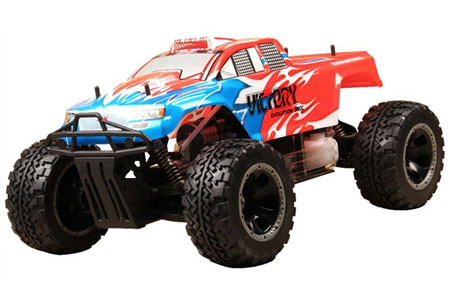 Bild p� Radiostyrd bil - 1:5 - Bensin Monster Truck 4WD V.2 - 2,4Ghz - RTR
