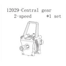 RC Radiostyrt FS-Racing - Central gear 2-speed