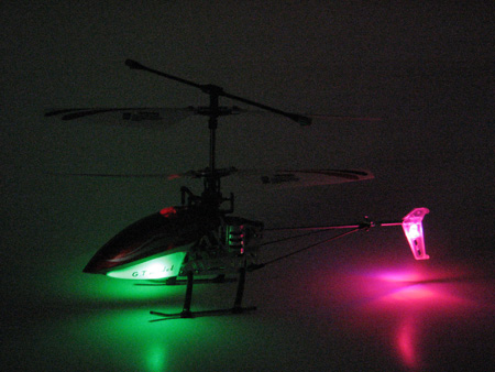 Radiostyrd helikopter - G.T model 5888 2,4Ghz Gyro - 4ch - RTF