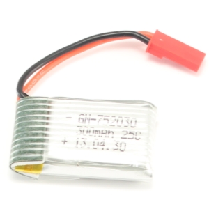 Bild p� Batteri - 3,7V 300mAh LiPo - 25C - JST - H27-02