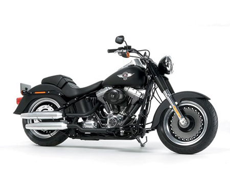 Bild p� Byggmodell MC - Harley-Davidson Fat Boy Lo - 1:6 - Tamiya