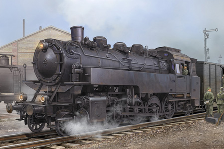 Byggsats Lok - German Dampflokomotive BR86 - 1:72 - HobbyBoss
