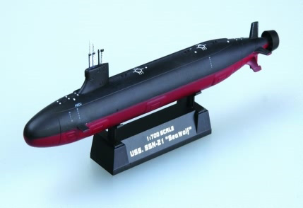 RC Radiostyrt Byggsats Ubåt - SSN-21 Seawolf submarine - 1:700 - HobbyBoss
